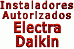 Split electra de empresa de instalador de aires daikin. Instalador tecnico matriculado de equipos acondicionados.