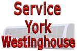 Servicio tecnico de acondicionados westinghouse york. Reparacion de aires york westinghouse service.