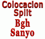 Aires fedders lg bgh instalacion de split bgh de service. Split sanyo colocacion en departamentos de split sanyo.