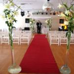 Centros florales para eventos y arreglos para bodas.